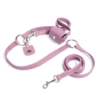 Луксозен hands-free кучешки повод от естествена кожа